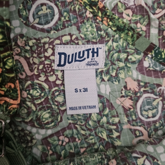 Duluth Heirloom Gradening Bib Overalls Succulent Print - Picture 3 of 3